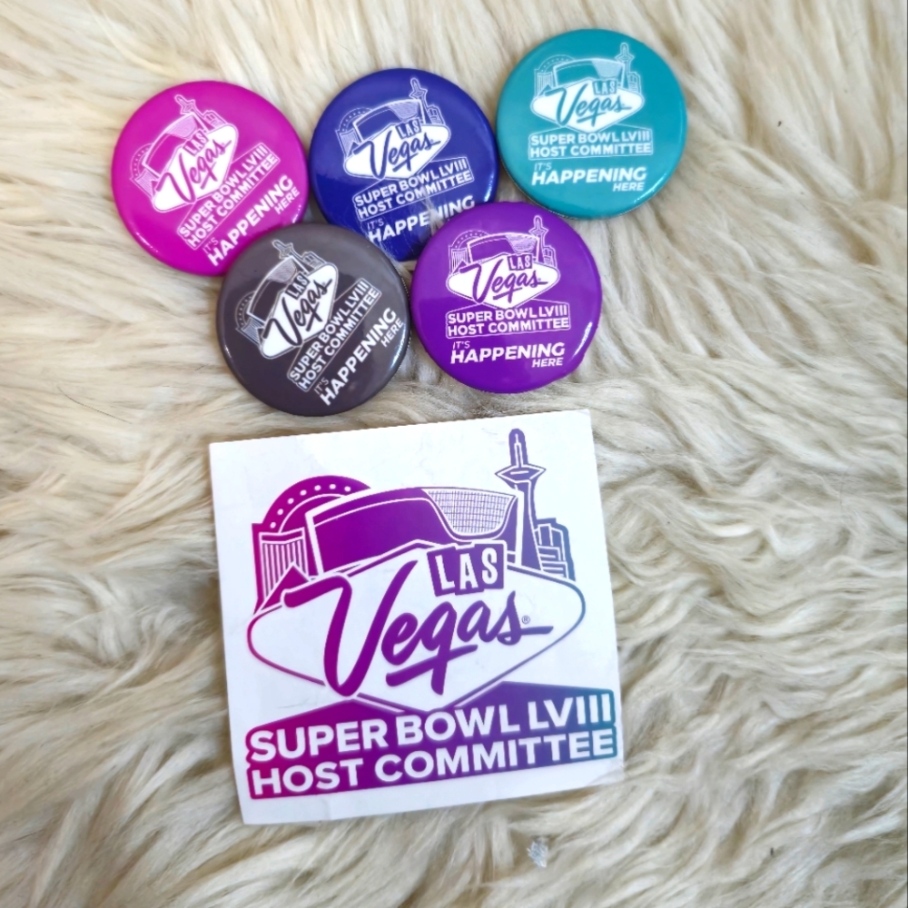 Vegas Super Bowl Pin Bundle